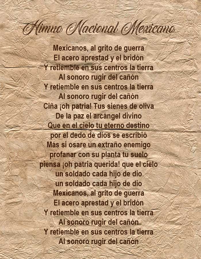 HIMNO NACIONAL MEXICANO