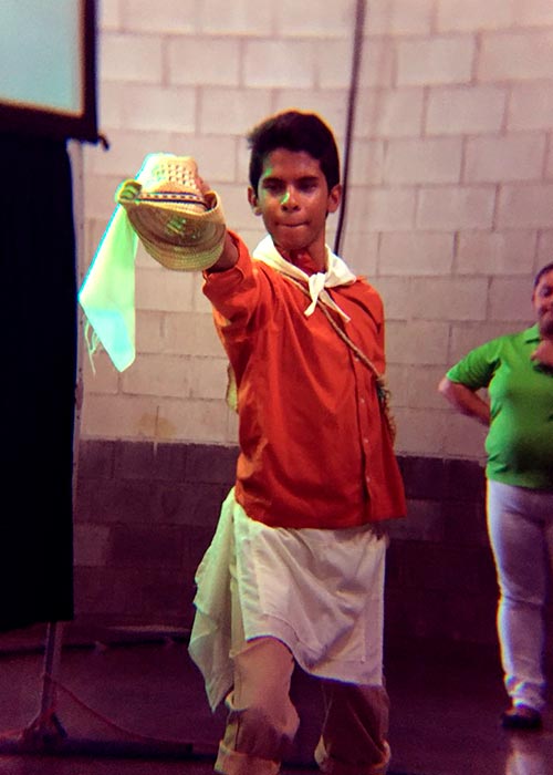 Bailarín de Costa Rica